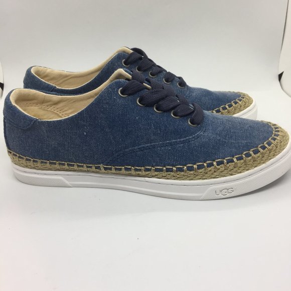 UGG EYAN II CANVAS Sneakers 6.5 Authentic Comfort - Picture 9 of 15